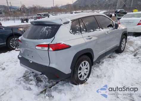 2025 Toyota Corolla Cross L из США, поврежденный, VIN 7MUAAABG0SV129721